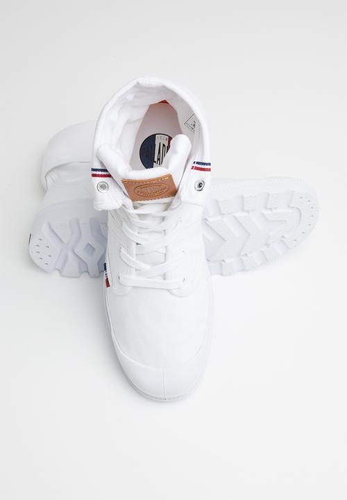Palladium - Pallabrouse BGY Conv - White / Silver Birch