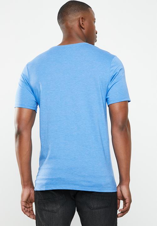 Hurley - Oao solid short sleeve tee - blue