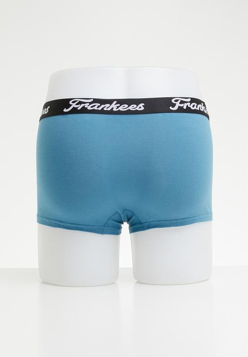 Franklees - Plain 3 pack trunk set - multi