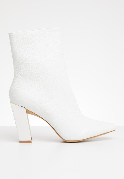 missguided white boots