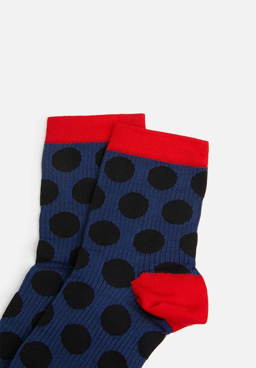 Hysteria - Viktoria ankle sock - navy 