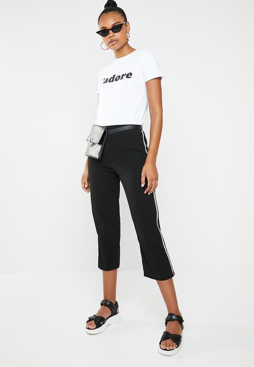 STYLE REPUBLIC - Jadore T-Shirt - black & white