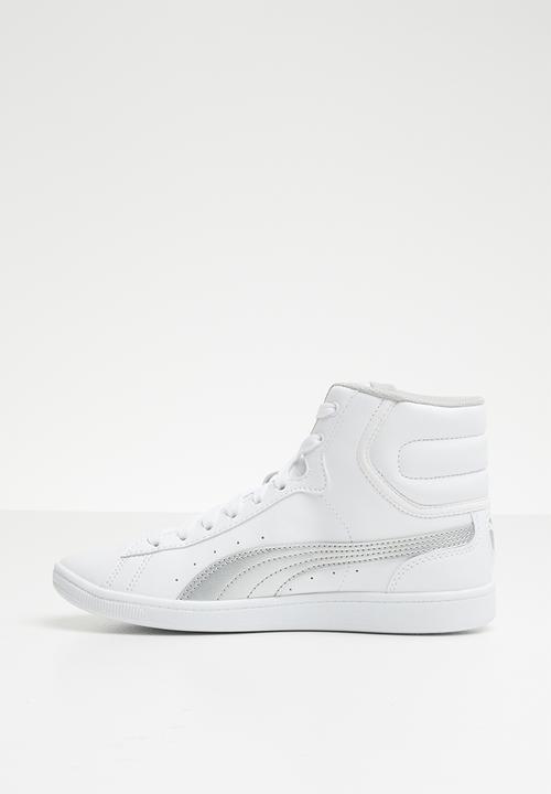 PUMA - Smash V2 - Puma-white/ Puma-silver 
