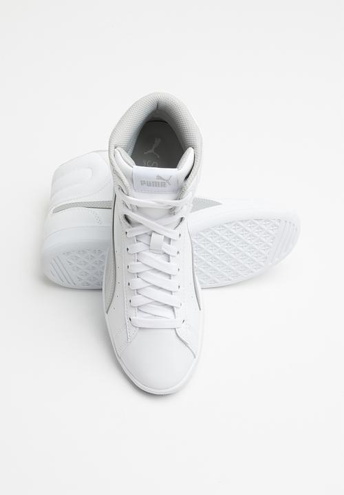 PUMA - Smash V2 - Puma-white/ Puma-silver 