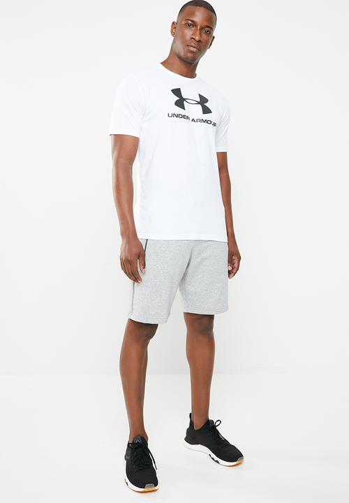 Under Armour - Sportstyle logo tee - white