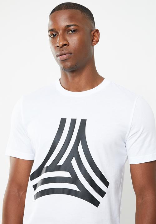 adidas Performance - Tango gr crew ss tee - white & black
