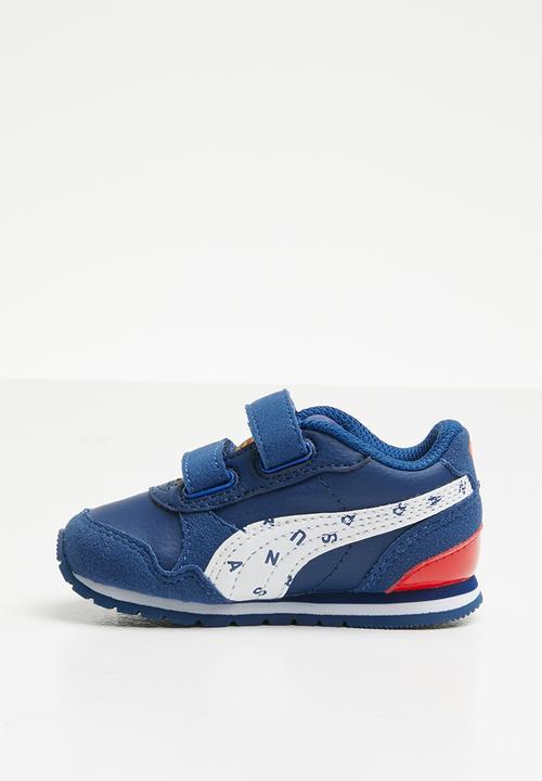 PUMA - JL ST Runner v2 V - limoges-white-high risk red 
