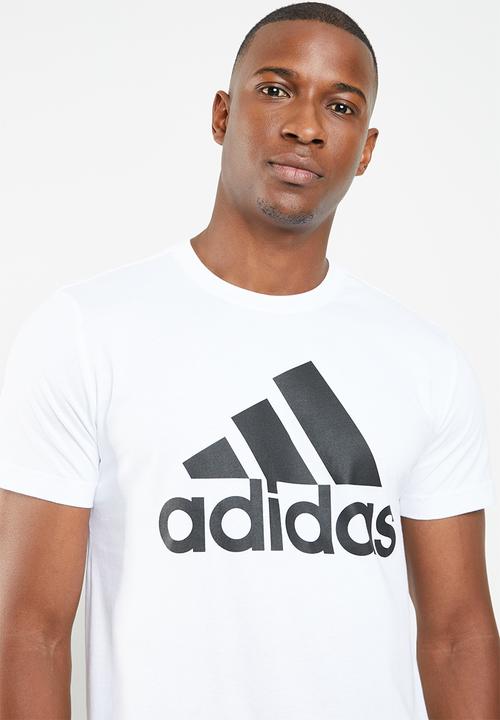 adidas Performance - Bos crew short sleeve tee - white & black