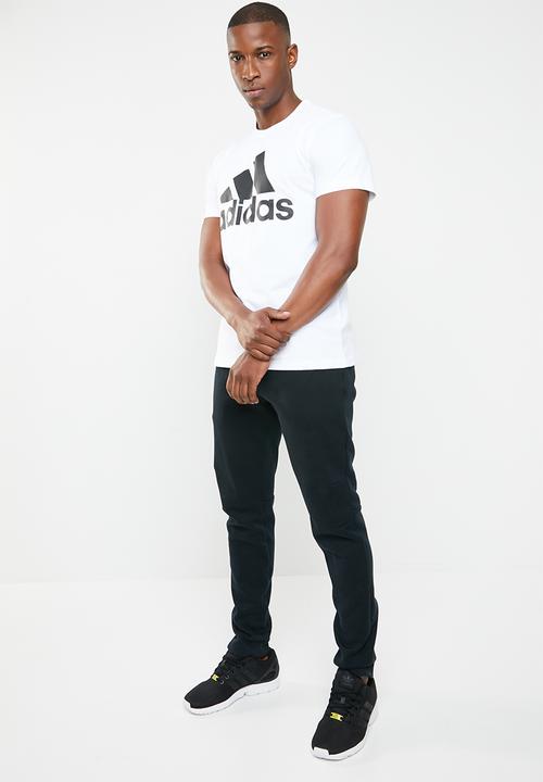 adidas Performance - Bos crew short sleeve tee - white & black