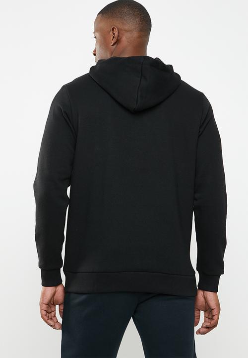 adidas Performance - Bos pullover hoodie - black & white