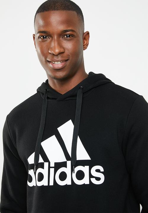adidas Performance - Bos pullover hoodie - black & white