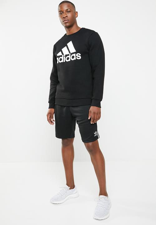 adidas Performance - Bos crew sweater - black & white