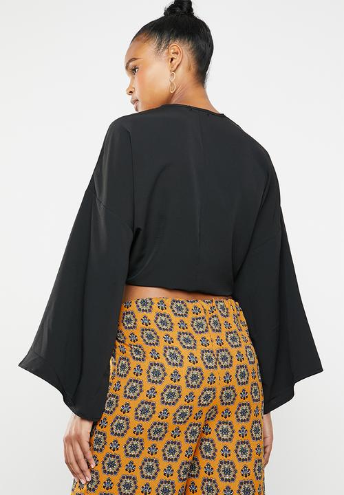 STYLE REPUBLIC - Kimono blouse - black