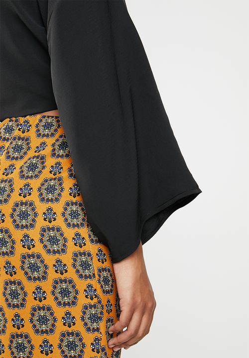 STYLE REPUBLIC - Kimono blouse - black