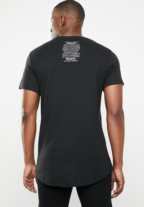 Reebok - GP longer tee - black
