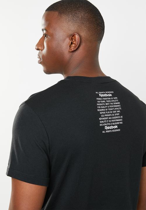 Reebok - GP longer tee - black