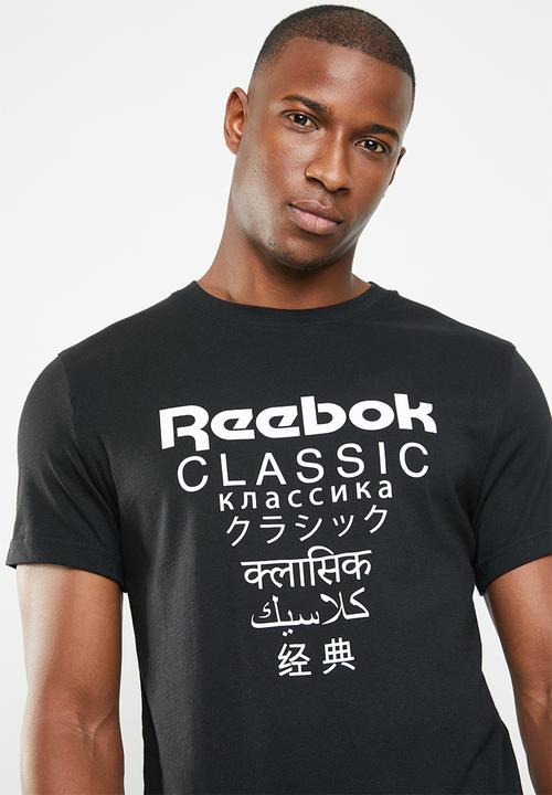 Reebok - GP longer tee - black