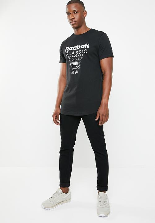 Reebok - GP longer tee - black