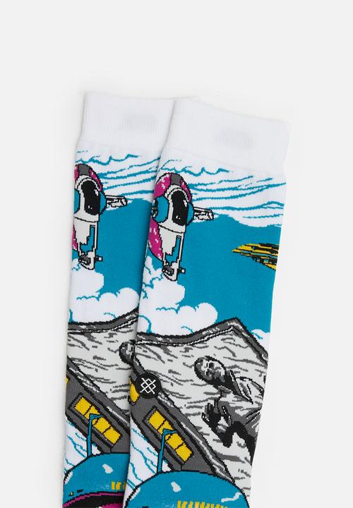 Stance Socks - Warped Boba socks - multi