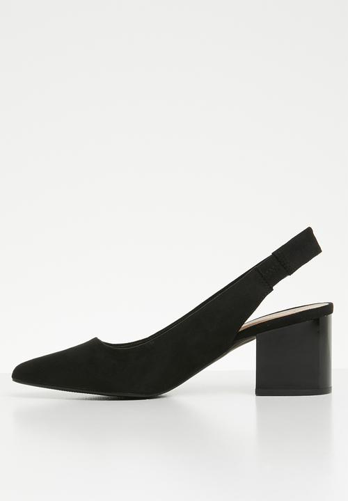 Call It Spring - Giovani back-strap block heel - black