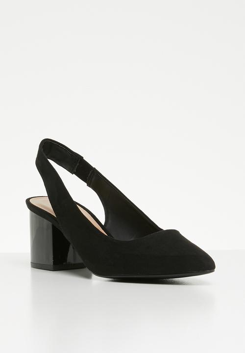 Call It Spring - Giovani back-strap block heel - black