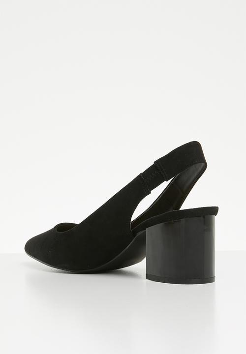 Call It Spring - Giovani back-strap block heel - black