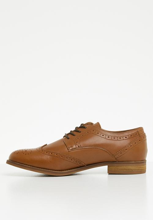 ALDO - Olaowia leather oxford - brown