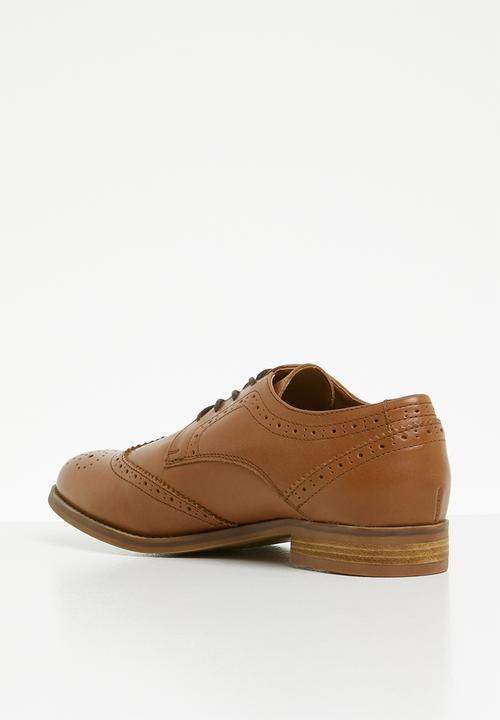 ALDO - Olaowia leather oxford - brown