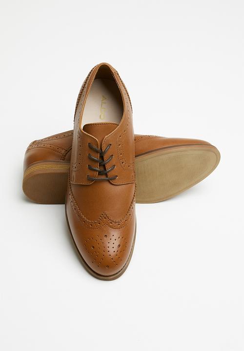ALDO - Olaowia leather oxford - brown