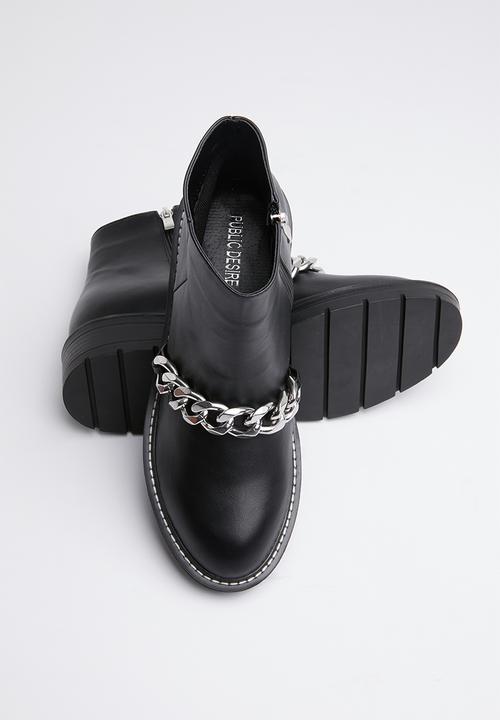 Public Desire - Stride boot - black 