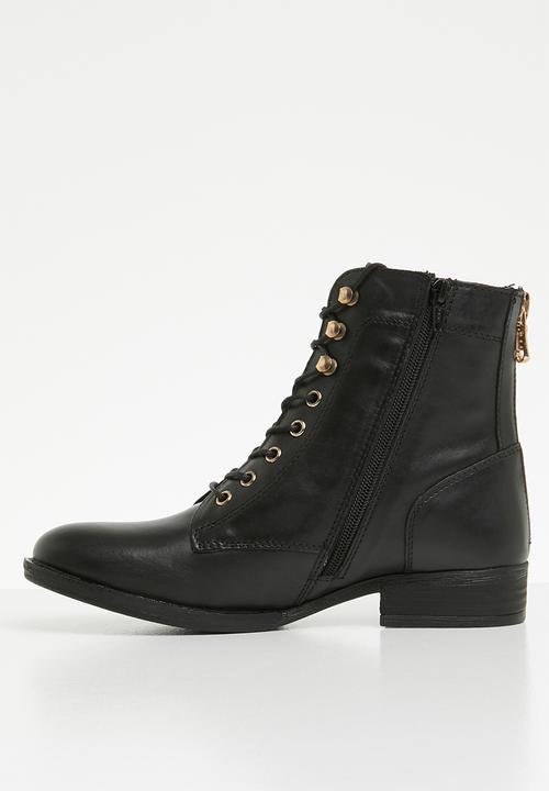 ALDO - Felalia leather boots - black