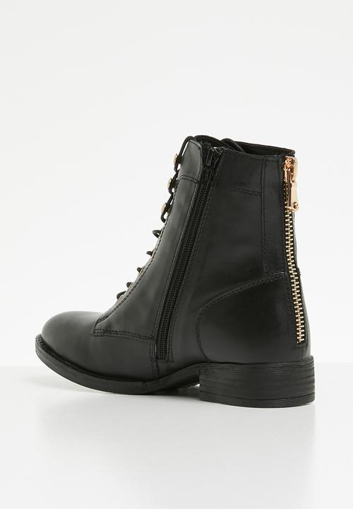 ALDO - Felalia leather boots - black