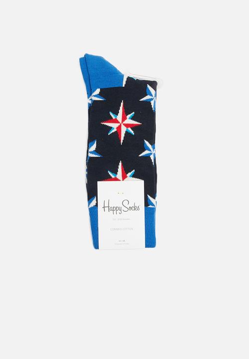 Happy Socks - Nautical star socks - multi