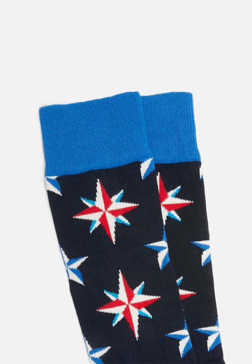 Happy Socks - Nautical star socks - multi