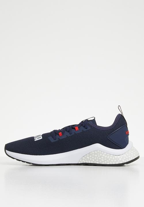 PUMA - Hybrid NX - peacoat-high risk red-Puma white