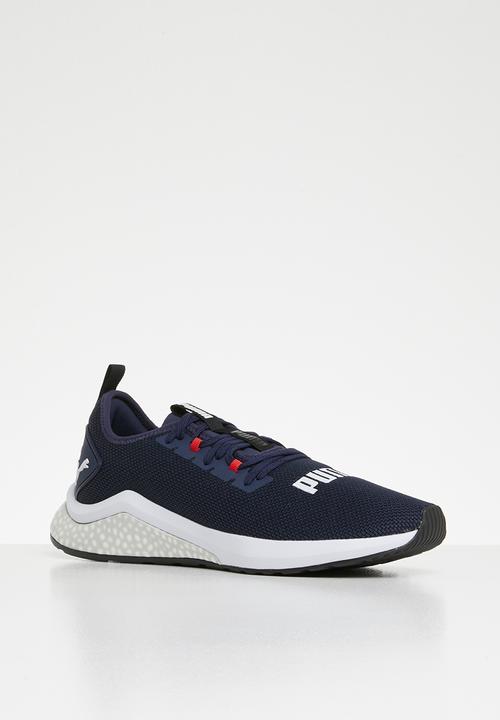 PUMA - Hybrid NX - peacoat-high risk red-Puma white