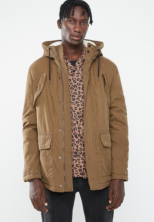 long cotton parka