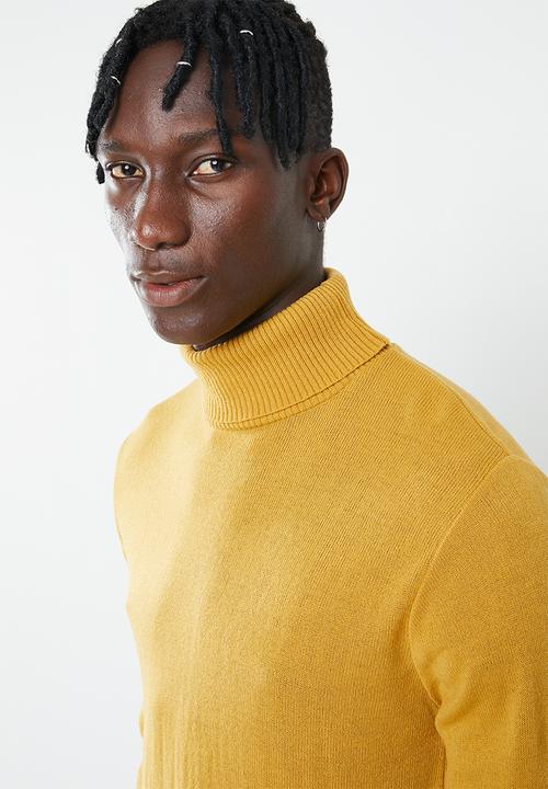 Superbalist - Roll neck knit - yellow