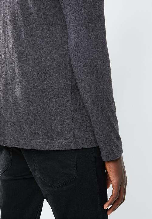 Brave Soul - Prague tee - charcoal