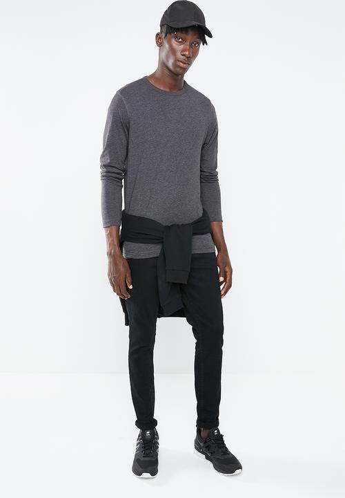 Brave Soul - Prague tee - charcoal