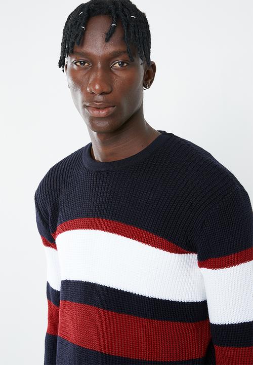 Superbalist - Stripe chunky pullover knit - multi