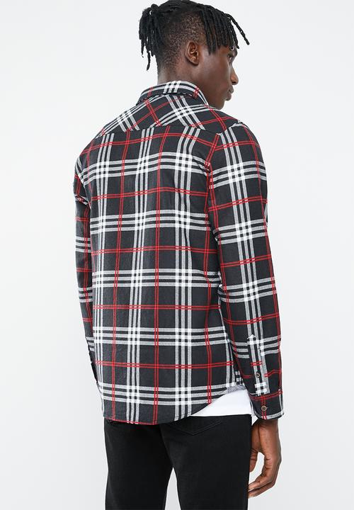 Brave Soul - Enrico shirt - black
