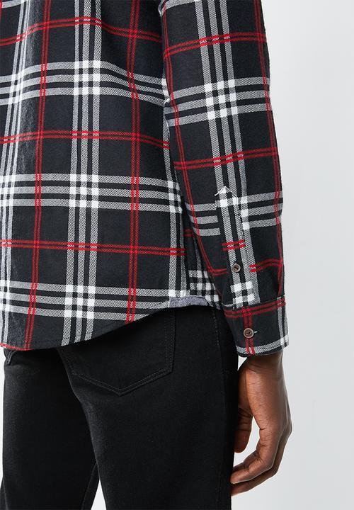 Brave Soul - Enrico shirt - black