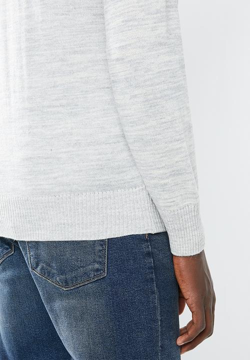 Superbalist - Button-through bomber knit - grey