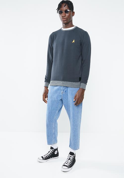 Brave Soul - Adriel sweatshirt - navy