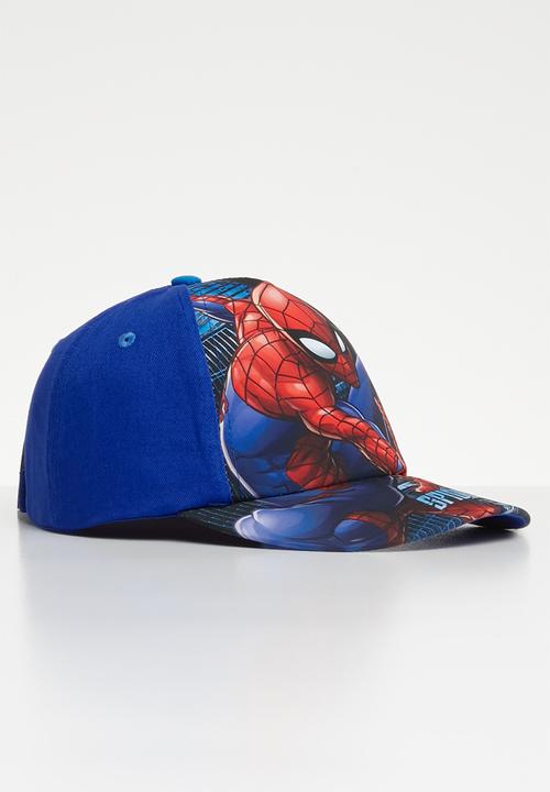 Character Fashion - Spider Man peak cap - blue