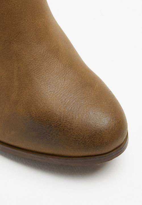 Miss Black - Ankle boots - tan