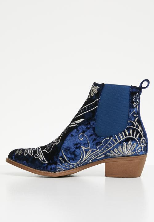 Jada - Cowboy ankle boot - navy