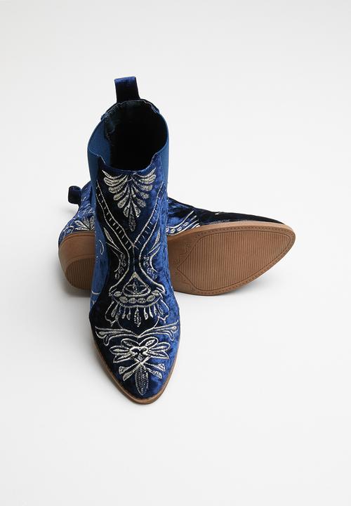 Jada - Cowboy ankle boot - navy