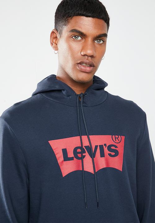 Levi’s® - Graphic PO hoodie G solid - navy